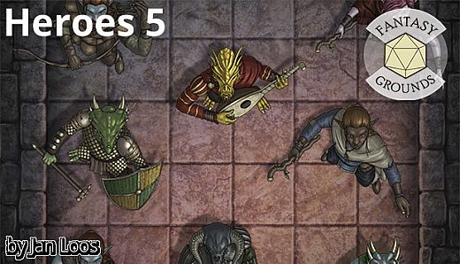 Fantasy Grounds - Jans Token Pack 24 - Heroes 5