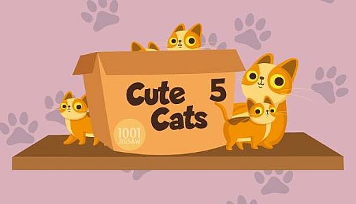 1001 Jigsaw. Cute Cats 5