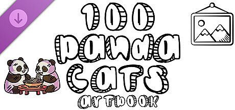 100 Panda Cats - Artbook