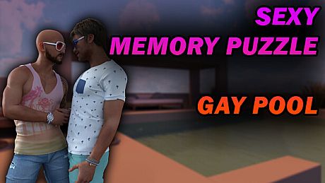 Sexy Memory Puzzle - Gay Pool Game