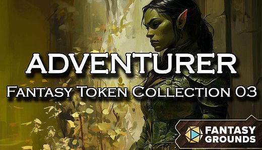 Fantasy Grounds - Fantasy Token Collection - Adventurer 03