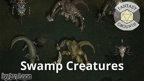 Fantasy Grounds - Jans Token Pack 25 - Swamp Creatures DLC