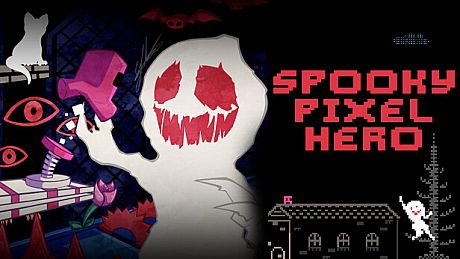 Spooky Pixel Hero Game