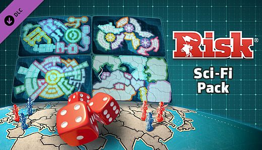 RISK: Global Domination - Sci-Fi Map Pack