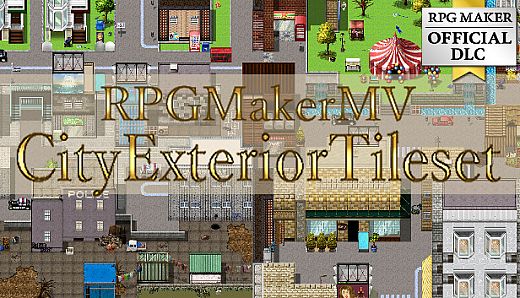 RPG Maker MV - City Exterior Tileset