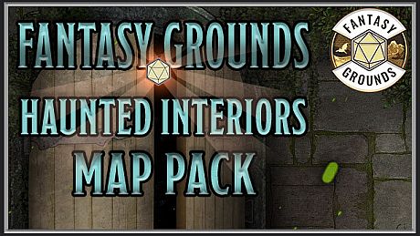 Fantasy Grounds - FG Haunted Interiors Map Pack DLC