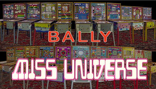 Bingo Pinball Gameroom - Bally Miss Universe