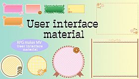 RPG Maker MV - User Interface Material