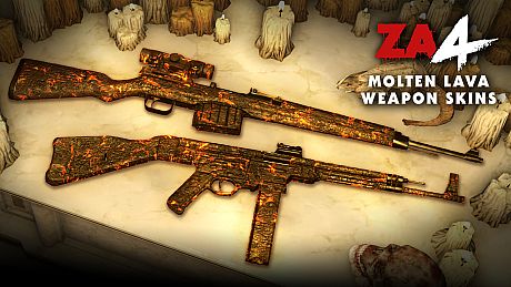 Molten Lava Weapon Skins DLC