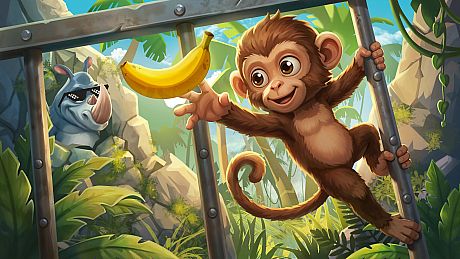 Tricky Monkey Zoo Game
