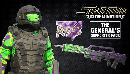 Starship Troopers: Extermination The Generals Supporter Pack