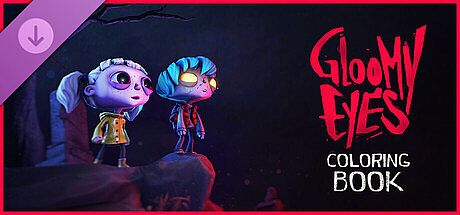 Gloomy Eyes - Coloring Book