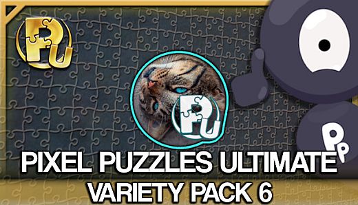 Jigsaw Puzzle Pack - Pixel Puzzles Ultimate: Variety Pack 6