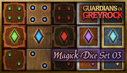 Guardians of Greyrock - Dice Pack: Magick Set 03