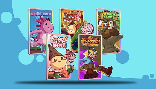 Candy Temari Steampunch 2 Farm Lands Axobubble (Bundle)