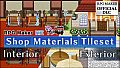RPG Maker MZ - Shop Materials Tileset - Interior / Exterior