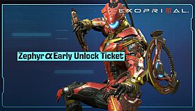 Exoprimal - Zephyr α Early Unlock Ticket
