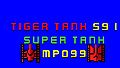 Tiger Tank 59 Ⅰ Super Tank MP099