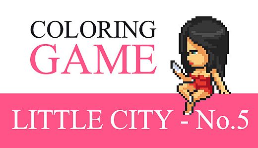 Coloring Game: Little City - No.5