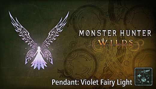Monster Hunter Wilds - Pendant: Violet Fairy Light
