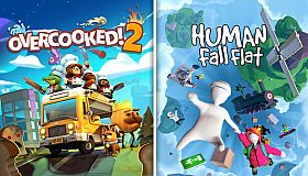 Overcooked! 2 x Human Fall Flat