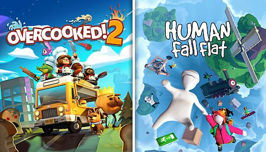 Overcooked! 2 x Human Fall Flat
