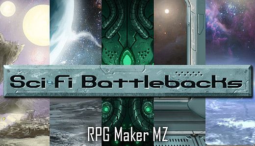 RPG Maker MZ - Sci-Fi Battlebacks