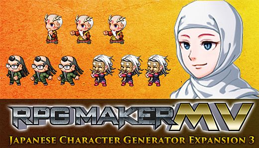 RPG Maker MV - Japanese Character Generator Expansion 3