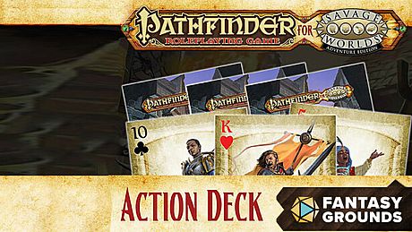Fantasy Grounds - Pathfinder(R) for Savage Worlds Action Deck DLC