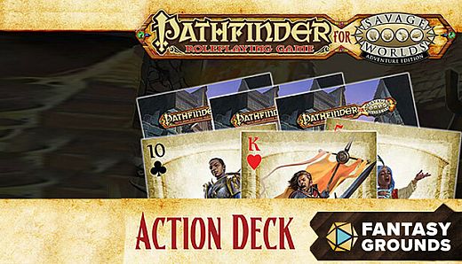 Fantasy Grounds - Pathfinder(R) for Savage Worlds Action Deck