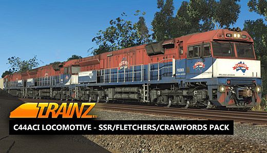 Trainz 2022 DLC - SSR Fletchers Crawfords GE C44aci Pack