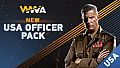 World War Armies - New USA Officer Pack