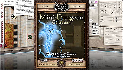 Fantasy Grounds - Mini-Dungeon #010: Ghastardly Deeds (PFRPG)