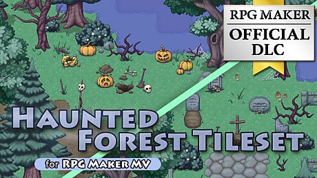 RPG Maker MV - Haunted Forest Tileset DLC