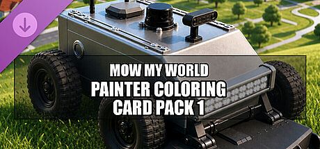 Mow My World - Painter Coloring Card Pack 1 DLC
