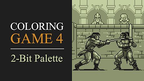 Coloring Game 4 – 2-Bit Palette DLC