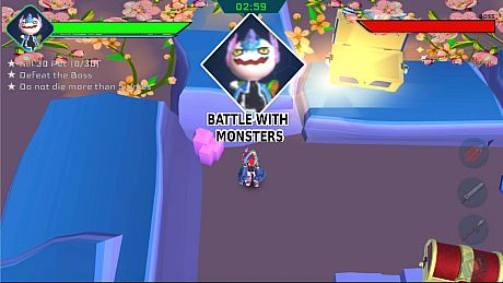 Battle with monsters game 3D Game