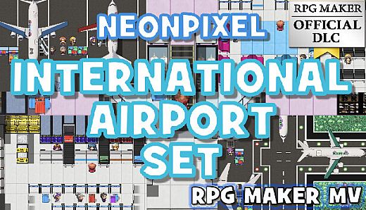 RPG Maker MV - NEONPIXEL - International Airport