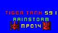 Tiger Tank 59 Ⅰ Rainstorm MP014