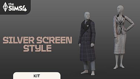 The Sims 4 Silver Screen Style Kit DLC
