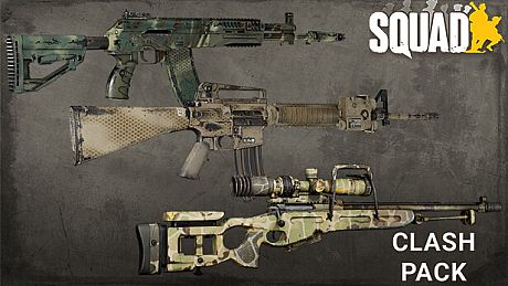 Squad Weapon Skins - Clash Pack DLC