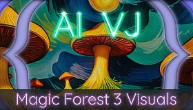 AI-VJ - Magic Forest 3 Visuals