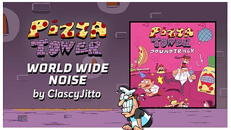 Rift of the NecroDancer: Pizza Tower - "World Wide Noise" DLC