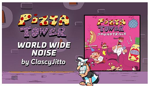 Rift of the NecroDancer: Pizza Tower - "World Wide Noise"