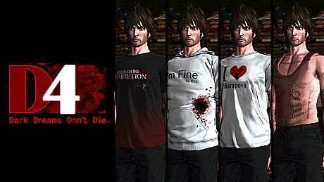 D4: SWERY's Choice Costume Set -4 Bottles of Tequila- DLC