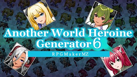 RPG Maker MZ - Another World Heroine Generator 6 for MZ DLC
