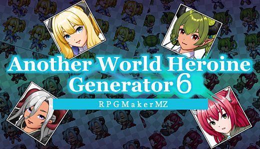 RPG Maker MZ - Another World Heroine Generator 6 for MZ