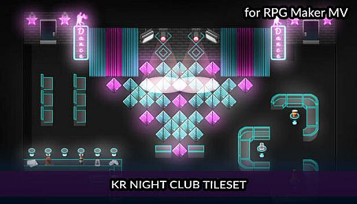 RPG Maker MV - KR Night Club Tileset