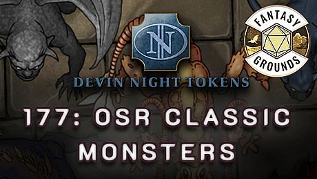 Fantasy Grounds - Devin Night Pack 177: OSR Classic Monsters DLC