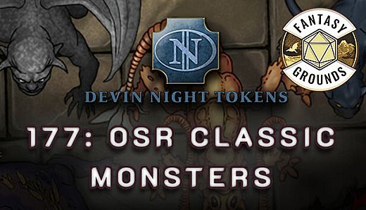 Fantasy Grounds - Devin Night Pack 177: OSR Classic Monsters